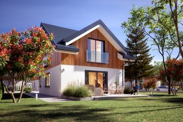  Projekt domu Kote (BSA2332) - projekt domu parterowego z poddaszem - Zdjęcie 5