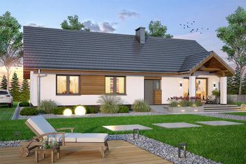  Projekt domu Mokka 6 plus (WOF1196) - projekt domu parterowego - Zdjęcie 4