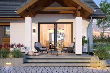  Projekt domu Mokka 6 plus (WOF1196) - projekt domu parterowego - Zdjęcie 5