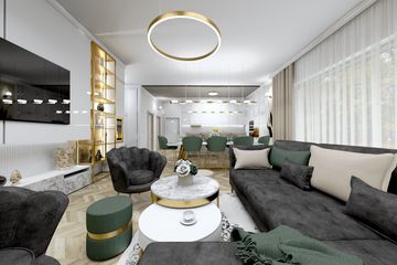 Projekt domu Ka229 T - parterowy dom o powierzchni 132,44 m², dach płaski - ujęcie 7