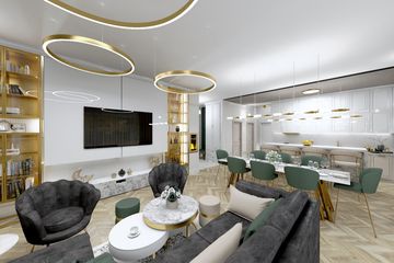 Projekt domu Ka229 T - parterowy dom o powierzchni 132,44 m², dach płaski - ujęcie 8