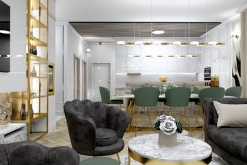 Projekt domu Ka229 T - parterowy dom o powierzchni 132,44 m², dach płaski - ujęcie 13