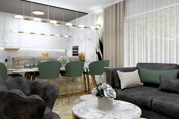 Projekt domu Ka229 T - parterowy dom o powierzchni 132,44 m², dach płaski - ujęcie 14