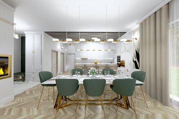 Projekt domu Ka229 T - parterowy dom o powierzchni 132,44 m², dach płaski - ujęcie 16