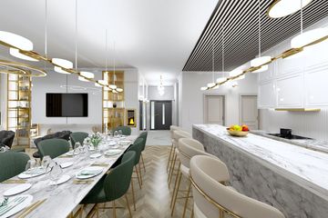 Projekt domu Ka229 T - parterowy dom o powierzchni 132,44 m², dach płaski - ujęcie 19