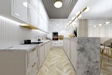 Projekt domu Ka229 T - parterowy dom o powierzchni 132,44 m², dach płaski - ujęcie 22