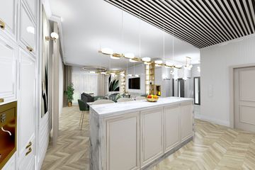 Projekt domu Ka229 T - parterowy dom o powierzchni 132,44 m², dach płaski - ujęcie 25