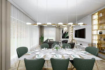 Projekt domu Ka229 T - parterowy dom o powierzchni 132,44 m², dach płaski - ujęcie 26
