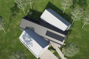  Projekt domu Samowystarczalny 3Bryły (LOB1004) - projekt domu parterowego - Zdjęcie 2