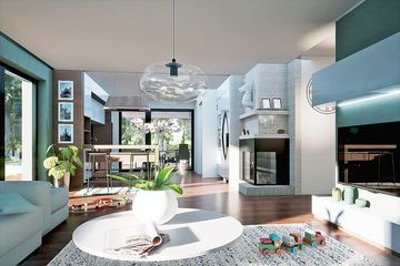  Projekt domu Aura bez garażu [B] (WRF2365) - projekt domu parterowego - Zdjęcie 10