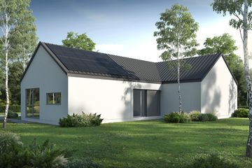  Projekt domu Samowystarczalny T-line B (LOB1006) - projekt domu parterowego - Zdjęcie 3