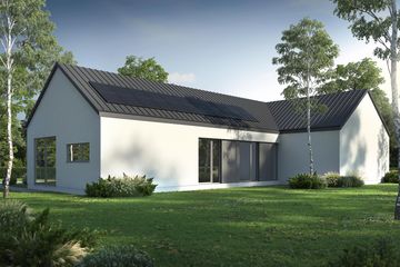  Projekt domu Samowystarczalny T-line A (LOB1007) - projekt domu parterowego - Zdjęcie 4