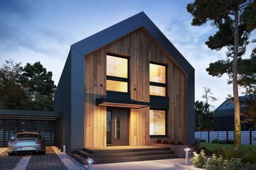  Projekt domu Miko (BSE1228) - projekt domu parterowego z poddaszem - Zdjęcie 1