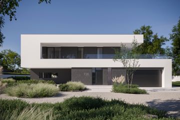  Projekt domu NewHouse 726 (KRZ1062) - projekt domu z pełnym piętrem - Zdjęcie 1