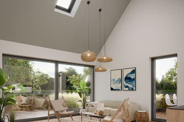  Projekt domu Kantry - drewniany (GDE1038) - projekt domu parterowego - Zdjęcie 10