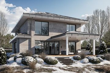  Projekt domu eko Typowy 71 (KKE1064) - projekt domu z pełnym piętrem - Zdjęcie 6