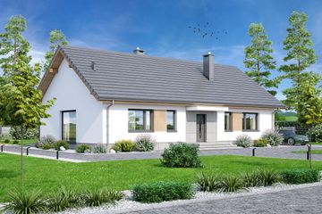  Projekt domu Mokka 16 plus 2 (WOF1197) - projekt domu parterowego - Zdjęcie 3