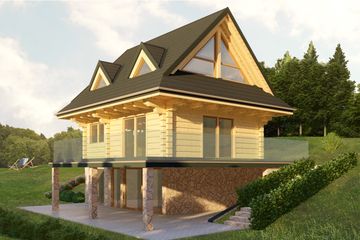  Projekt domu L-311 (SLU1029) - projekt domu parterowego z poddaszem - Zdjęcie 5