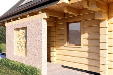  Projekt domu L-311 (SLU1029) - projekt domu parterowego z poddaszem - Zdjęcie 3