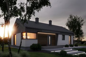  Projekt domu Jaskier Alfa (1848) (KRD2941) - projekt domu parterowego - Zdjęcie 6