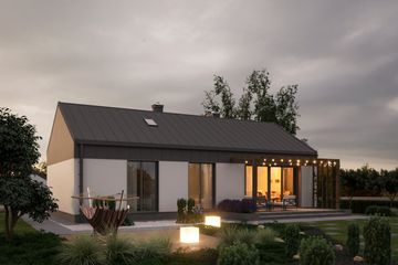  Projekt domu Jaskier Alfa (1848) (KRD2941) - projekt domu parterowego - Zdjęcie 4