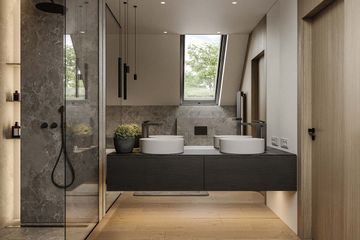  Projekt domu HomeKoncept 96 (KRX1225) - projekt domu parterowego z poddaszem - Zdjęcie 34