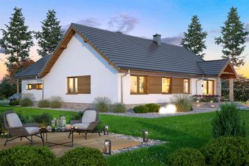  Projekt domu Mokka 6 plus s2 (WOF1199) - projekt domu parterowego - Zdjęcie 4