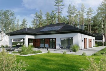  Projekt domu EG-99 (WWB1128) - projekt domu parterowego - Zdjęcie 2