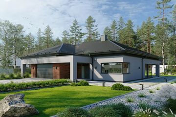  Projekt domu EG-99 (WWB1128) - projekt domu parterowego - Zdjęcie 5