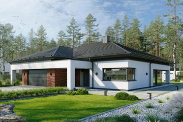  Projekt domu EG-99 (WWB1128) - projekt domu parterowego - Zdjęcie 1