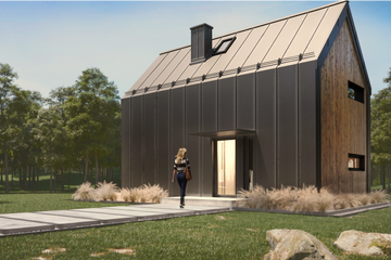  Projekt domu L-302 plus (SLU1030) - projekt domu parterowego z poddaszem - Zdjęcie 3