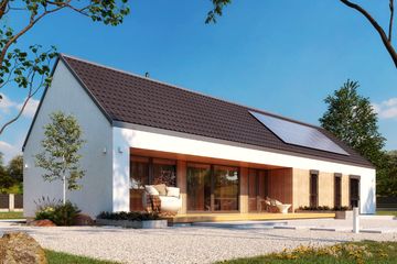  Projekt domu Paproć 5 (BSA2341) - projekt domu parterowego - Zdjęcie 1