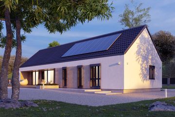  Projekt domu Paproć 5 (BSA2341) - projekt domu parterowego - Zdjęcie 4