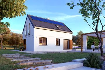  Projekt domu Lisek 2 (BSA2342) - projekt domu parterowego z poddaszem - Zdjęcie 4