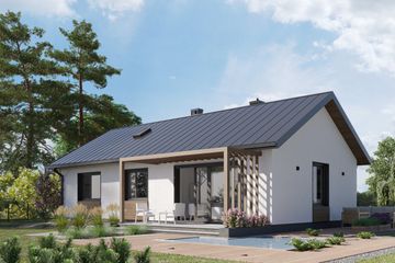  Projekt domu Jaskier Beta (1849) (KRD2962) - projekt domu parterowego - Zdjęcie 5