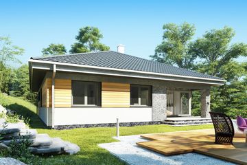  Projekt domu Blanka (1758) (KRD2990) - projekt domu parterowego - Zdjęcie 4