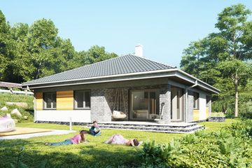  Projekt domu Blanka (1758) (KRD2990) - projekt domu parterowego - Zdjęcie 6