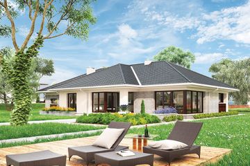  Projekt domu Berenika (1775) (KRD2955) - projekt domu parterowego - Zdjęcie 5