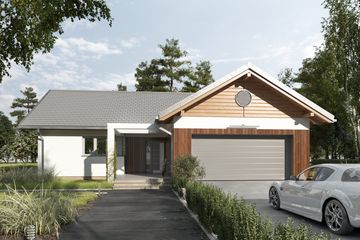  Projekt domu Telma (1757) (KRD2952) - projekt domu parterowego - Zdjęcie 1