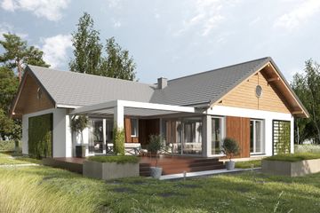  Projekt domu Telma (1757) (KRD2952) - projekt domu parterowego - Zdjęcie 3