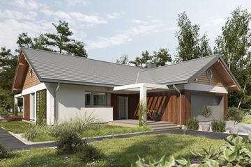  Projekt domu Telma (1757) (KRD2952) - projekt domu parterowego - Zdjęcie 5