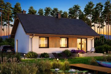  Projekt domu Mirabelka 2 (WOF1200) - projekt domu parterowego - Zdjęcie 7