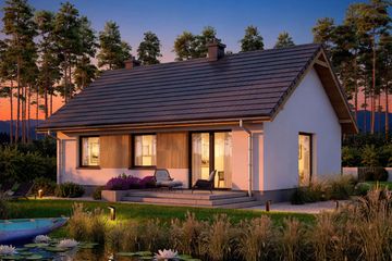  Projekt domu Mirabelka 2 (WOF1200) - projekt domu parterowego - Zdjęcie 8