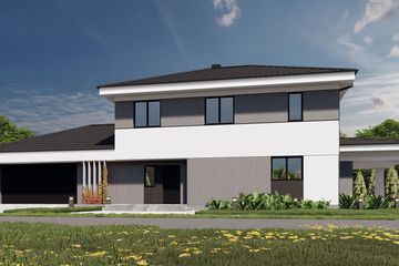  Projekt domu uA30v2 (WCB1449) - projekt domu parterowego z poddaszem - Zdjęcie 1