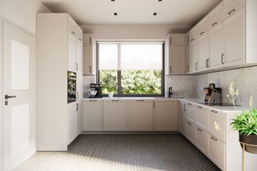  Projekt domu uA80v1 (WCB1450) - projekt domu parterowego z poddaszem - Zdjęcie 7