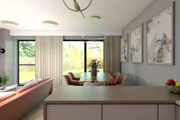 Projekt domu KA227 S - z pełnym piętrem dom o powierzchni 106,95 m², dach płaski - ujęcie 6