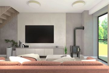 Projekt domu KA227 S - z pełnym piętrem dom o powierzchni 106,95 m², dach płaski - ujęcie 8