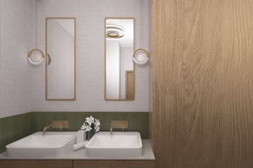 Projekt domu KA227 S - z pełnym piętrem dom o powierzchni 106,95 m², dach płaski - ujęcie 9