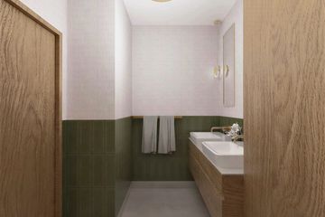 Projekt domu KA227 S - z pełnym piętrem dom o powierzchni 106,95 m², dach płaski - ujęcie 11