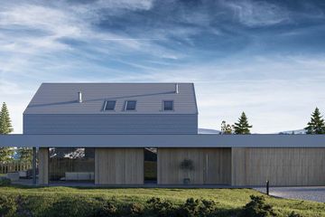  Projekt domu HomeKoncept 95 G2 wariant 01 (KRX1227) - projekt domu parterowego z poddaszem - Zdjęcie 3